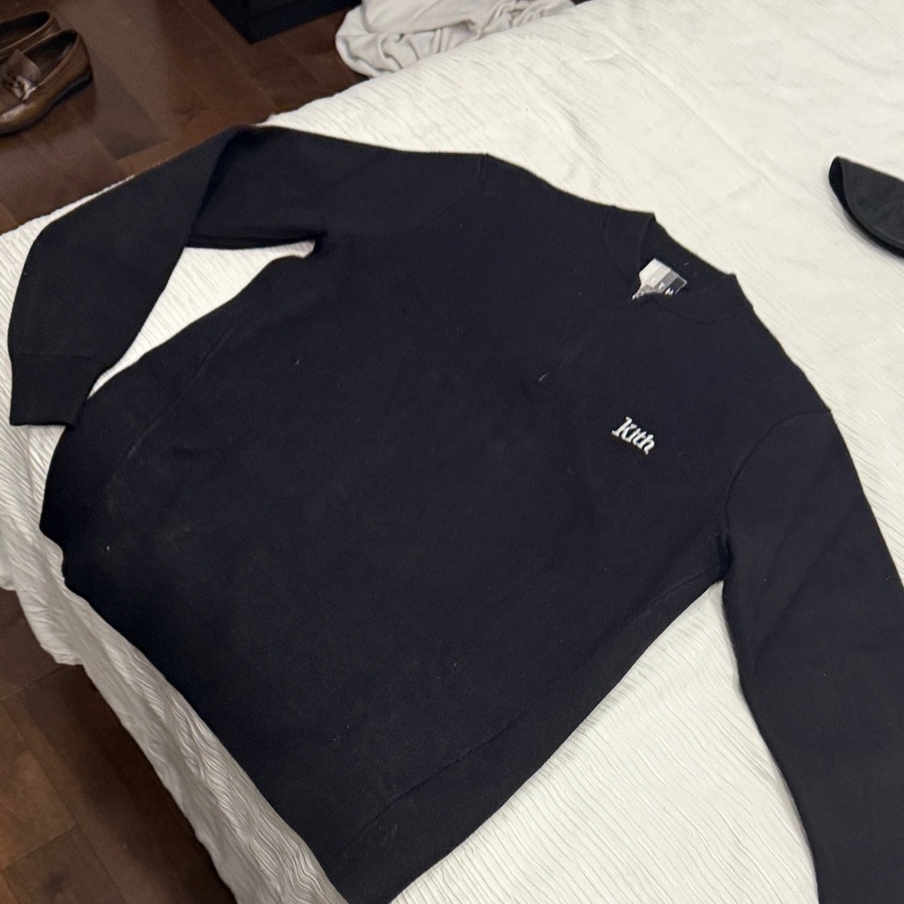 Kith Men's Dark Zip-Up Sweater